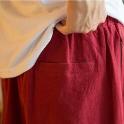 Pantalon Cocooning Sarouel En Coton Et Lin • Moment Cocooning -Maison Série 0 16ac09