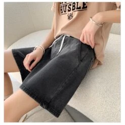 Short Bermuda Cocooning En Jean Pour Femme • Moment Cocooning -Maison Série 0 7afeb8