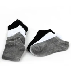 Lot De 10 Paires De Chaussettes Respirantes Pour Femme • Moment Cocooning -Maison Série 10 paires de chaussettes de sport respirantes pour femmes couleur unie bateau confortable en coton vente 2