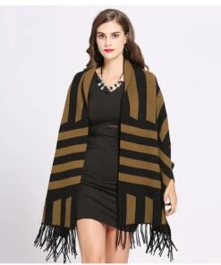 Châle Rayé Très Chic • Moment Cocooning -Maison Série 10596 4r5co4