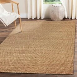 Petit Tapis Nordique Rectangle En Sisal • Moment Cocooning