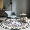 Tapis à Motifs Géométriques Modernes • Moment Cocooning