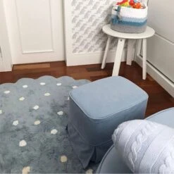 Tapis Rond épais à Pois • Moment Cocooning -Maison Série 10972 qkv9g4