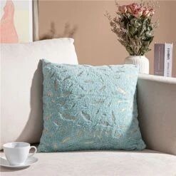 Housse De Coussin Velours à Plumes Dorées Style Romantique • Moment Cocooning 20 Housse De Coussin Velours à Plumes Dorées Style Romantique • Moment Cocooning -Maison Série 1523 1c9bd0