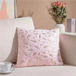 Housse De Coussin Velours à Plumes Dorées Style Romantique • Moment Cocooning 18 Housse De Coussin Velours à Plumes Dorées Style Romantique • Moment Cocooning -Maison Série 1523 c052d8