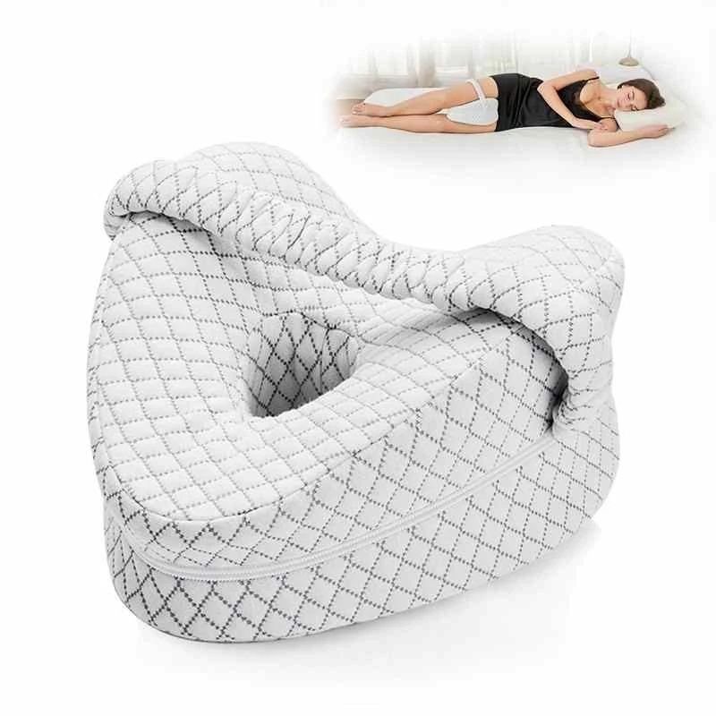 Coussin Orthopédique, Oreiller De Jambes, En Forme De Cœur • Moment Cocooning 8 Coussin Orthopédique, Oreiller De Jambes, En Forme De Cœur • Moment Cocooning – Image 6