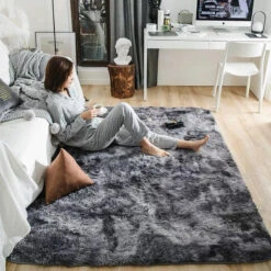 Superbe Tapis De Sol Rectangle Façon Velours -Maison Série 16446 yu9kzv