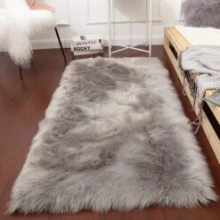 Tapis En Peluche Doux Pour Chambre à Coucher • Moment Cocooning -Maison Série 17568 lsejnl