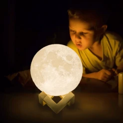 Lampe Lune LED Rechargeable • Moment Cocooning