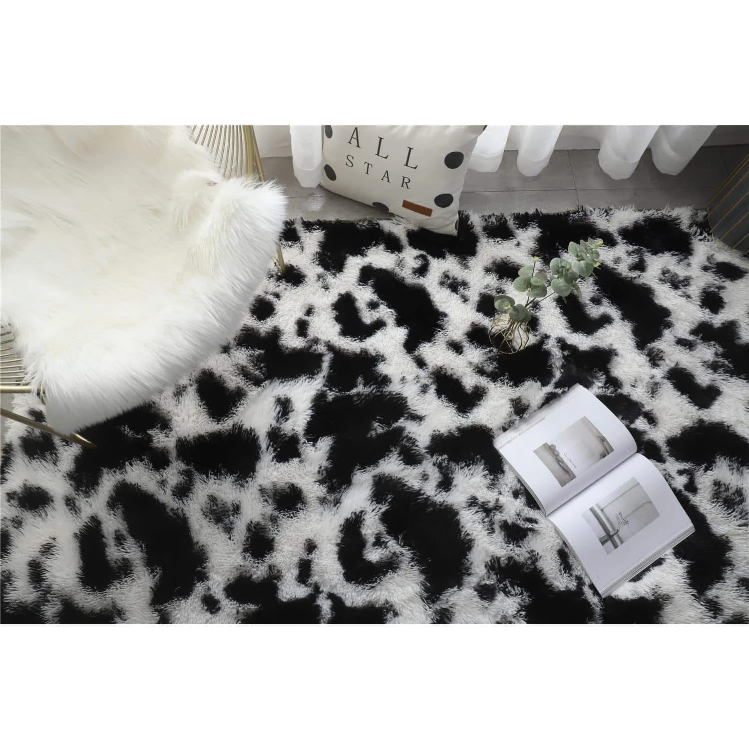 Tapis Cocooning Vache • Moment Cocooning 6 Tapis Cocooning Vache • Moment Cocooning – Image 4
