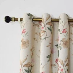 Rideau Cocooning Fleurs Champêtres • Moment Cocooning