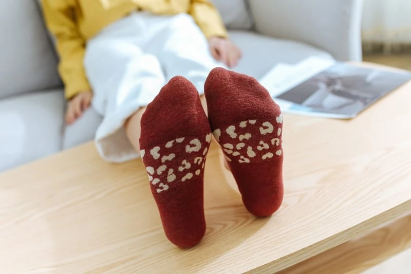 Chaussettes Léopard • Moment Cocooning 5 Chaussettes Léopard • Moment Cocooning – Image 3