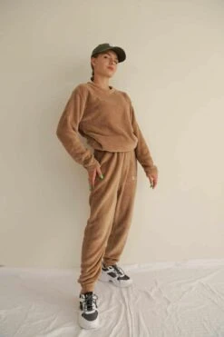 Pyjama D'hiver épais En Velours Pour Femme • Moment Cocooning