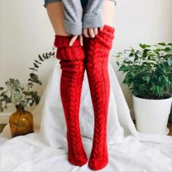 Chaussettes En Laine Tricotées • Moment Cocooning -Maison Série 43485 gjuh25