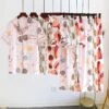 Pyjama 3 Pièces Printemps été En Viscose Pour Femmes • Moment Cocooning