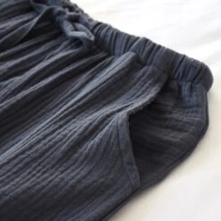 Bermuda En Gaze De Coton Pour Homme • Moment Cocooning -Maison Série 50411 5c9e10