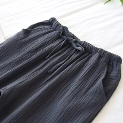 Bermuda En Gaze De Coton Pour Homme • Moment Cocooning -Maison Série 50411 wgblxd