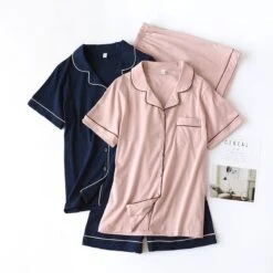 Pyjama D'été En Coton Pour Femme • Moment Cocooning