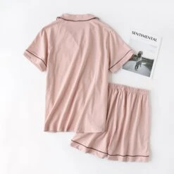 Pyjama D'été En Coton Pour Femme • Moment Cocooning -Maison Série 50922 a77f63