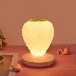 Lampe Amusante En Forme De Fraise Pour Enfant • Moment Cocooning -Maison Série 52552 77n6qc