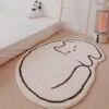 Tapis Cocooning En Forme De Chat • Moment Cocooning