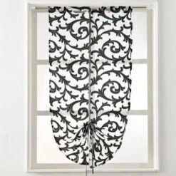 Rideau Brise-vue à Nouer Style Baroque • Moment Cocooning -Maison Série 61618 hmcvru