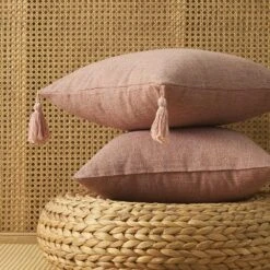 Housse De Coussin En Coton Et Chanvre • Moment Cocooning 26 Housse De Coussin En Coton Et Chanvre • Moment Cocooning -Maison Série 62304 11d551