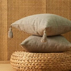 Housse De Coussin En Coton Et Chanvre • Moment Cocooning 16 Housse De Coussin En Coton Et Chanvre • Moment Cocooning -Maison Série 62304 aoyieb