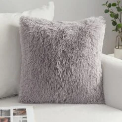 Housse De Coussin Cocooning Effet Fourrure • Moment Cocooning -Maison Série 62331 7omj2b