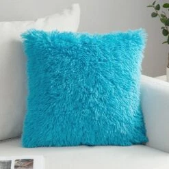 Housse De Coussin Cocooning Effet Fourrure • Moment Cocooning -Maison Série 62331 sd2v5d
