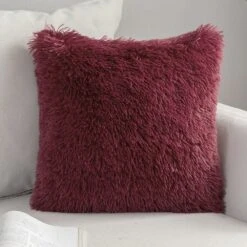 Housse De Coussin Cocooning Effet Fourrure • Moment Cocooning -Maison Série 62331 xdhaps