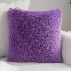Housse De Coussin Cocooning Effet Fourrure • Moment Cocooning -Maison Série 62331 zuec77