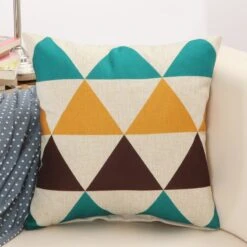 Housse De Coussin à Motifs Géométriques • Moment Cocooning -Maison Série 62788 ur2suv
