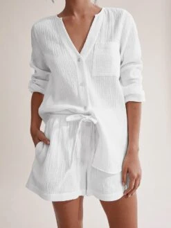 Ensemble Cocooning En Coton Pour Femme • Moment Cocooning