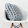 Coussin Grosses Mailles • Moment Cocooning