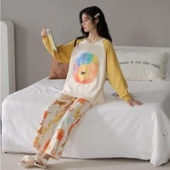 Pyjama Cocooning En Coton Imprimé Animaux Pour Femme • Moment Cocooning 15 Pyjama Cocooning En Coton Imprimé Animaux Pour Femme • Moment Cocooning -Maison Série 64622 91c29a