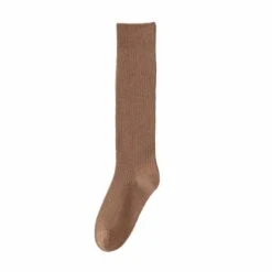 Lot De 2 Paires De Chaussettes Hautes Unies Pour Femme • Moment Cocooning -Maison Série 65085 7cnfxa