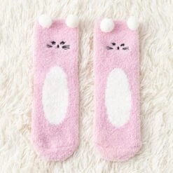 Chaussettes En Peluches Animaux Pour Femme • Moment Cocooning -Maison Série 65172 6cpgkm