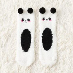Chaussettes En Peluches Animaux Pour Femme • Moment Cocooning -Maison Série 65172 mxjwft