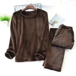 Pyjama Cocooning D'hiver En Velours Pour Homme • Moment Cocooning