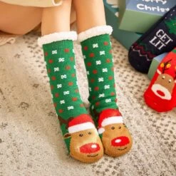 Chaussettes Chaudes De Noël • Moment Cocooning -Maison Série 69155 osxk53