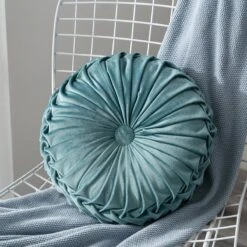 Coussin Plissé En Velours • Moment Cocooning -Maison Série 692 02a971