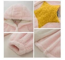 Peignoir à Capuche En Peluche • Moment Cocooning -Maison Série 69310 5dumfb