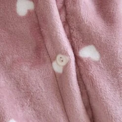 Peignoir Cocooning à Capuche Imprimé Coeur • Moment Cocooning -Maison Série 69347 rjt7ib