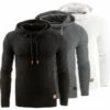 Sweat à Capuche Gaufré Pour Homme • Moment Cocooning -Maison Série 71127 pohvrx