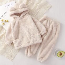 Ensemble De Pyjama En Peluche Pour Bébé • Moment Cocooning