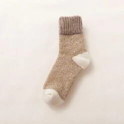 Chaussettes En Laine Bicolore • Moment Cocooning -Maison Série 71782 f83ygc