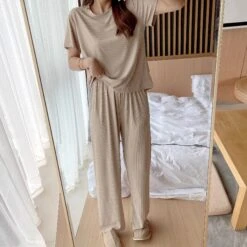 Pyjama Cocooning Côtelé • Moment Cocooning 23 Pyjama Cocooning Côtelé • Moment Cocooning -Maison Série 72486 pzcgu0