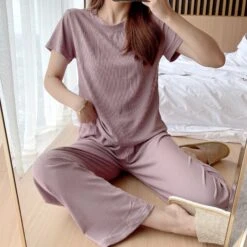 Pyjama Cocooning Côtelé • Moment Cocooning 26 Pyjama Cocooning Côtelé • Moment Cocooning -Maison Série 72486 xvxhgz