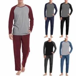 Pyjama Cocooning Bicolore Pour Homme • Moment Cocooning